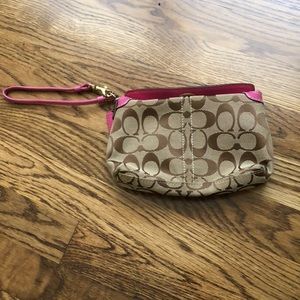 Coach wristlet